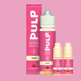 PACK 60 - Litchi - 06 mg - 60 ml - L3 - Le Pod liquide by Pulp